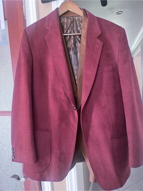 Men's Single-Breasted Blazer (Two)—custom made in Canada.